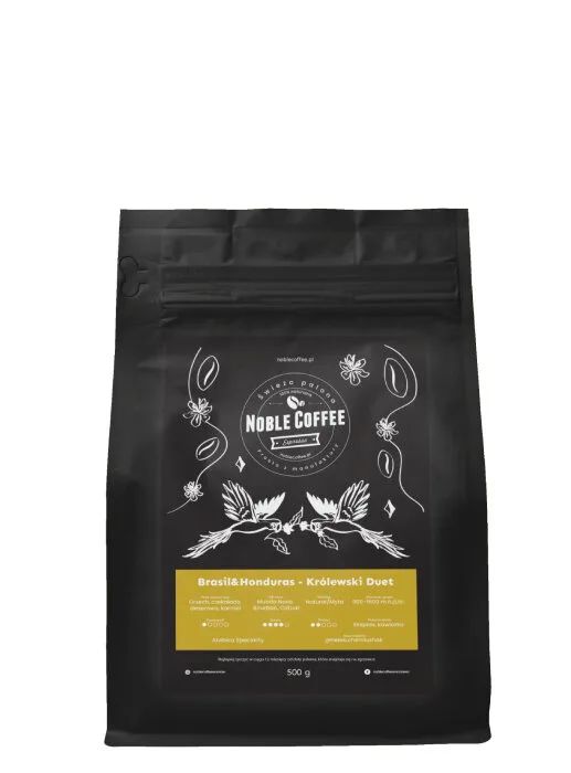 Кофе в зёрнах Noble Coffee Бразилия и Гондурас 250 г