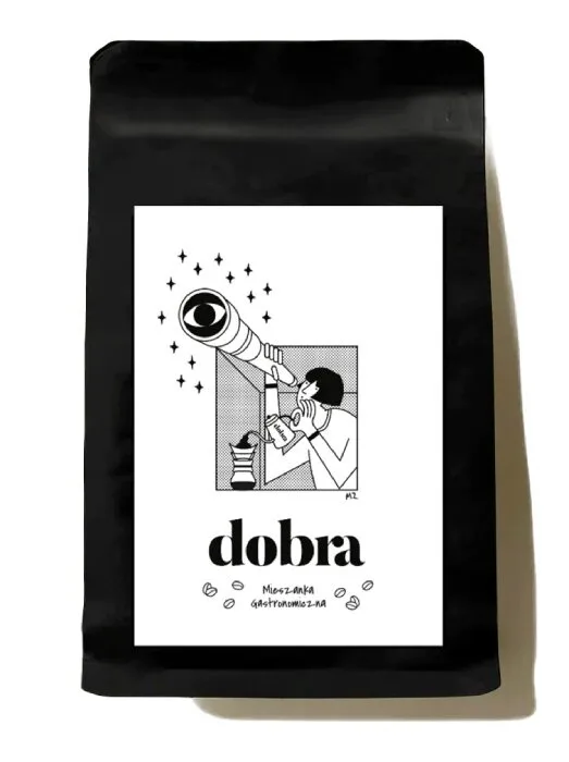 Кофе в зёрнах Dobra Palarnia Kawy гастрономическая смесь 500 г