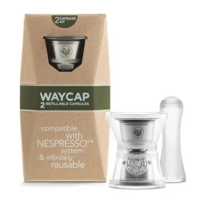 Многоразовые капсулы для кофе WayCap Nespresso, полный комплект