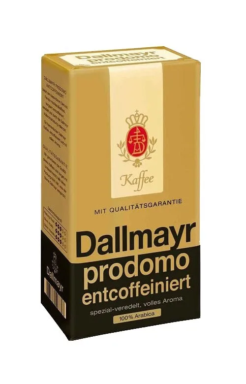Кофе молотый Dallmayr Prodomo без кофеина, 500 г