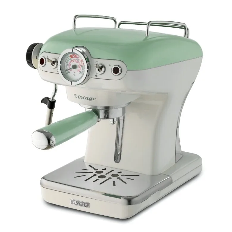 Рожковая кофемашина Ariete Espresso Vintage 1389/14, зеленый