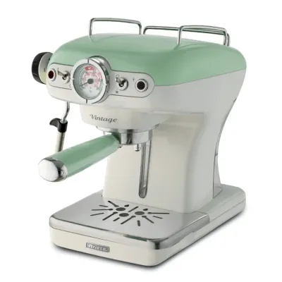 Рожковая кофемашина Ariete Espresso Vintage 1389/14, зеленый