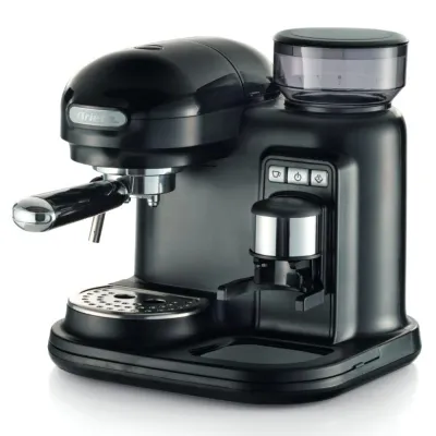 Рожковая кофемашина Ariete Espresso Moderna 1318/02 со встроенной кофемолкой