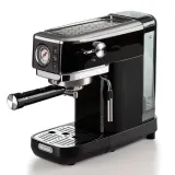 Кофеварка рожковая Ariete Perfetto Slim Metal Manometro 1381/32, черная — фото 1