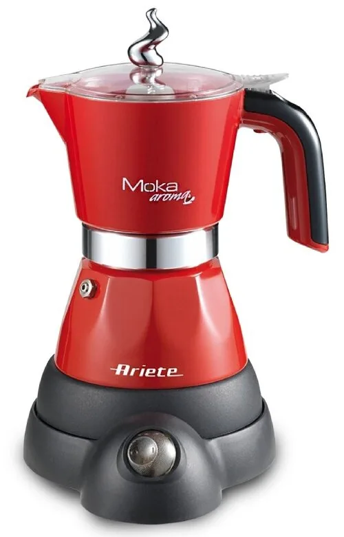 Электрическая кофеварка Ariete Mokina 1358/16, красная
