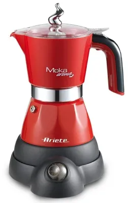 Электрическая кофеварка Ariete Mokina 1358/16, красная