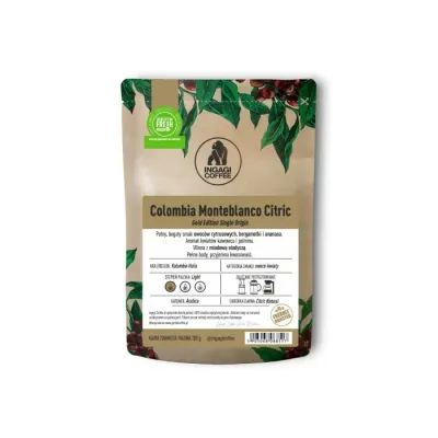 Кофе в зёрнах Ingagi Coffee Колумбия Монтебланко Цитрик под фильтр 100 г
