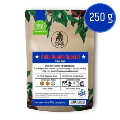 Кофе в зёрнах Ingagi Coffee Cuba Guama Special Omniroast, 250 г