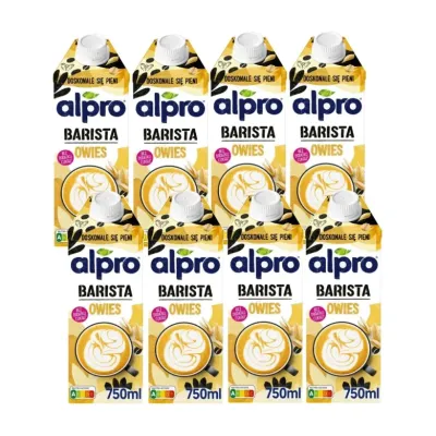 Напиток овсяный Alpro Barista Oat для кофе, 8х750 мл