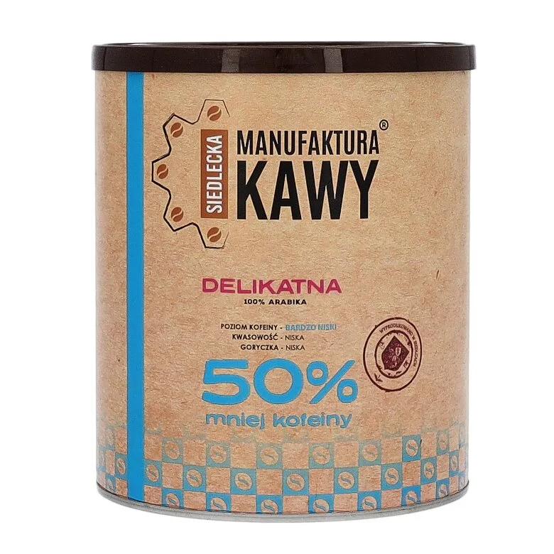 Кофе молотый Siedlecka Manufaktura Kawy Mieszanka Delikatna, 250 г