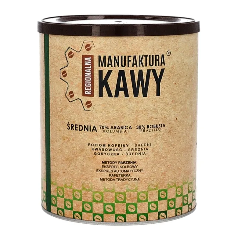 Кофе молотый Siedlecka Manufaktura Kawy Мешанка Средняя 250 г