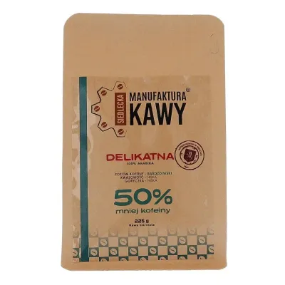 Кофе в зёрнах Siedlecka Manufaktura Kawy Mieszanka Delikatna 225г