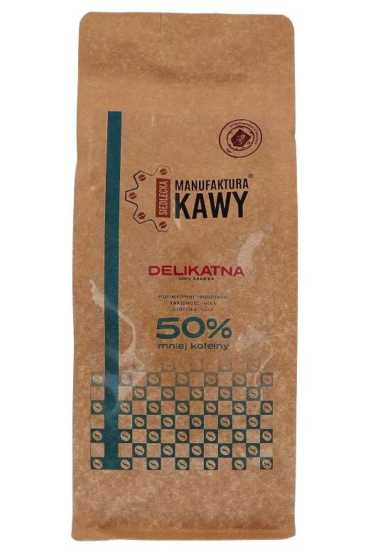 Кофе в зёрнах Siedlecka Manufaktura Kawy Mieszanka Delikatna, 1 кг