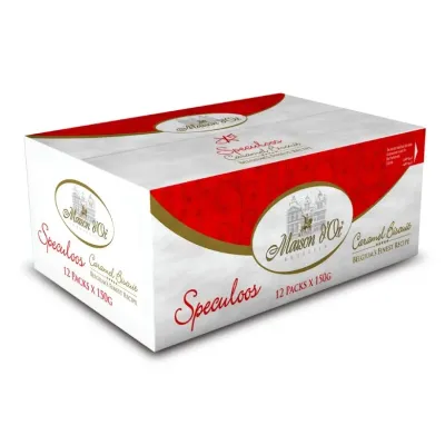 Печенье карамельное Speculoos Maison d'Or, 300х6 г