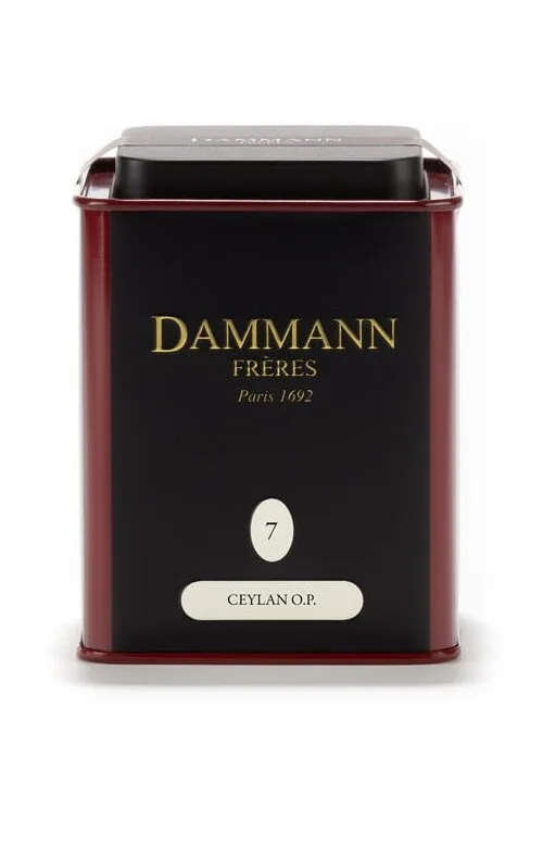 Чай черный Dammann Ceylan O.P. листовой в жестяной банке 100 г