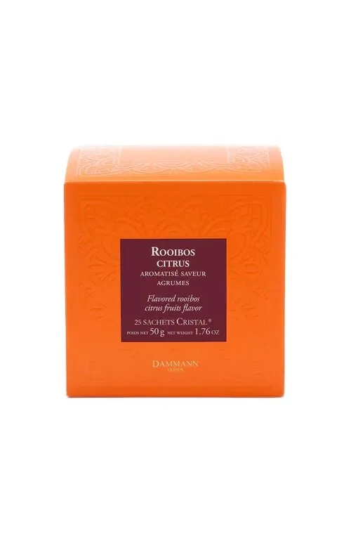Чай ройбуш Dammann Rooibos Citrus, 25 пакетиков