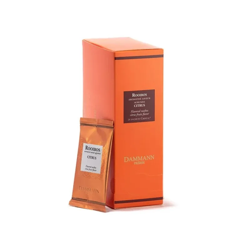 Чай ройбуш Dammann Rooibos Citrus, 24 пакетика