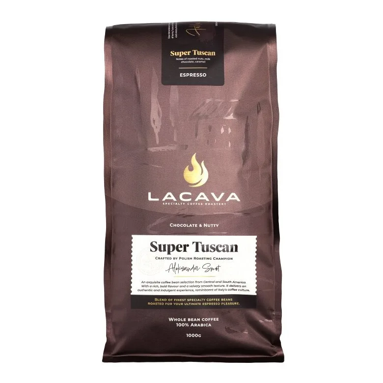 Кофе в зёрнах LaCava Super Tuscan Espresso, 1 кг