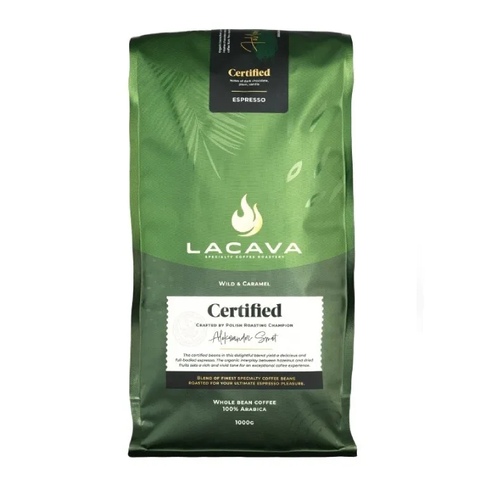 Кофе в зёрнах LaCava Certified Espresso Blend 1кг