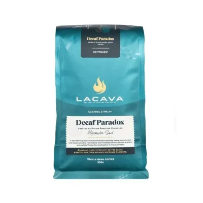 Кофе в зёрнах LaCava Decaf Paradox без кофеина, 350 г