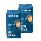Набор кофе в зернах Eduscho Caffe Crema Strong 2x1 кг — фото 1