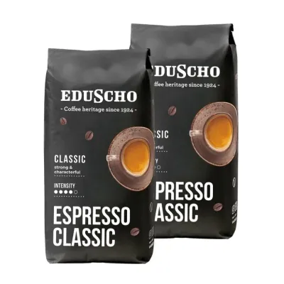 Набор кофе в зернах Eduscho Espresso Classic 2x1 кг