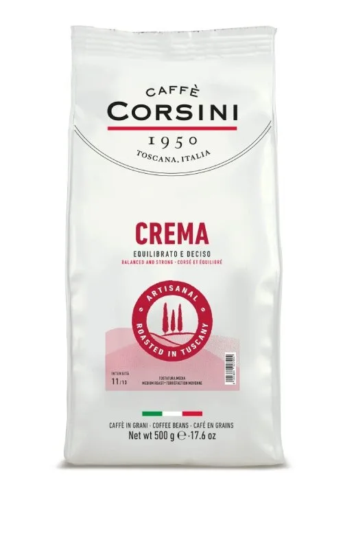 Кофе в зёрнах Caffe Corsini Crema 500 г