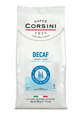 Кофе в зёрнах Caffè Corsini Decaf без кофеина 500 г