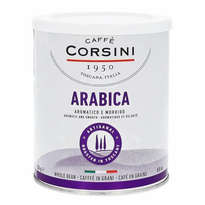 Кофе молотый Caffè Corsini Arabica в банке 250 г