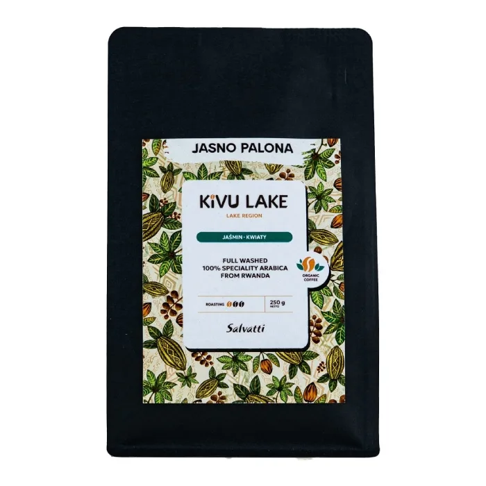 Кофе в зёрнах Salvatti Kivu Lake светлая обжарка 250 г