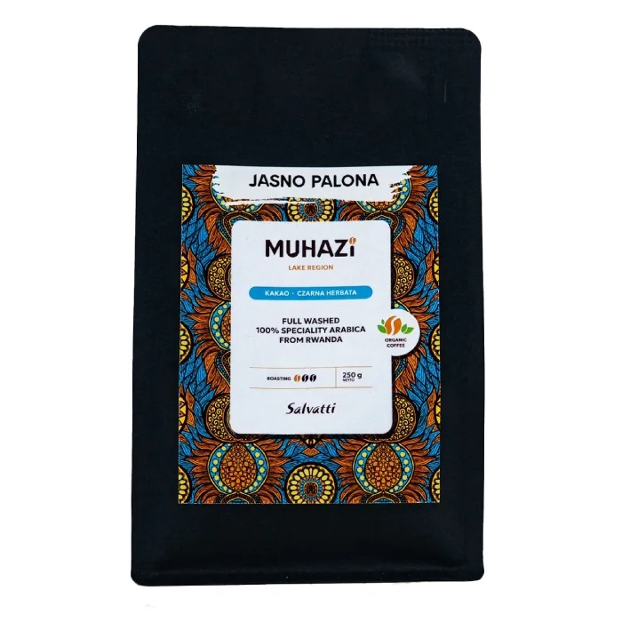 Кофе в зёрнах Salvatti Muhazi светлая обжарка Руанда 250 г