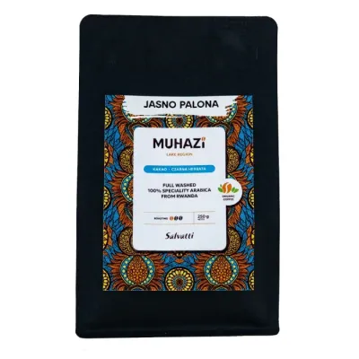 Кофе в зёрнах Salvatti Muhazi светлая обжарка Руанда 250 г