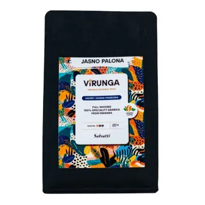 Кофе в зёрнах Salvatti Virunga светлая обжарка 250 г