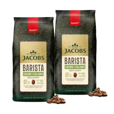 Набор кофе в зёрнах Jacobs Barista Editions Crema Italiano 2х1 кг
