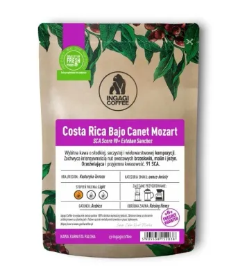 Кофе в зёрнах Ingagi Coffee Kostaryka Bajo Canet Mozart, 100 г