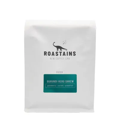 Кофе в зёрнах Roastains Burundi Hero Shrew светлая обжарка 250 г