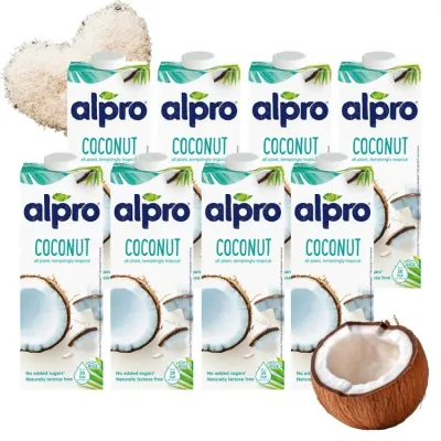 Набор напитка кокосово-рисового Alpro Coconut Rice 8х1 л