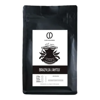 Кофе в зёрнах Cafe Panamera Бразилия Сантос, 1 кг
