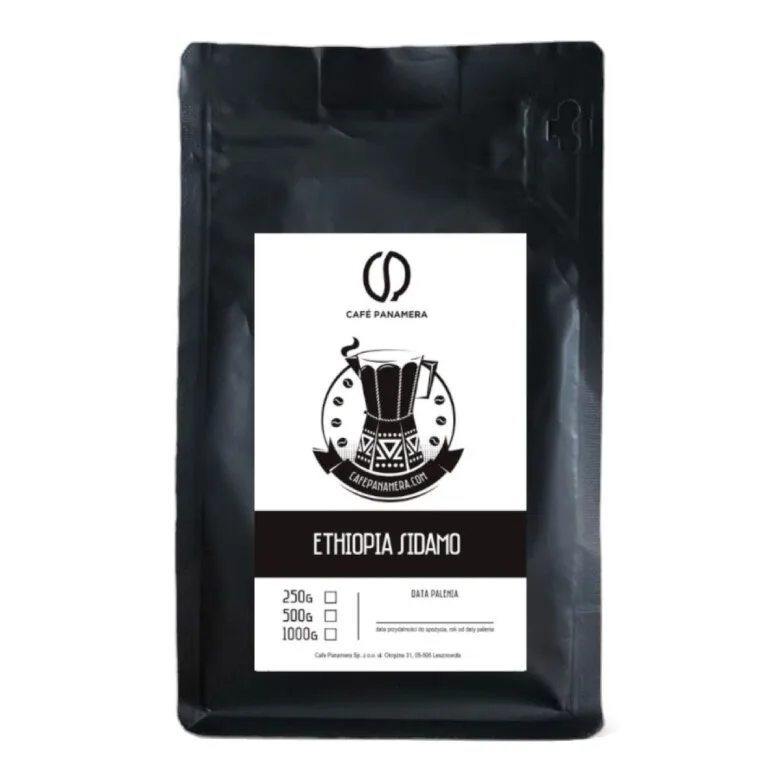Кофе в зёрнах Cafe Panamera Ethiopia Sidamo 1 кг