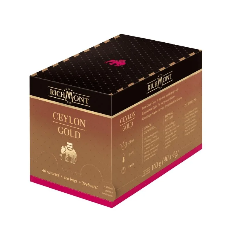 Чай черный Richmont Ceylon Gold, 40 пакетиков
