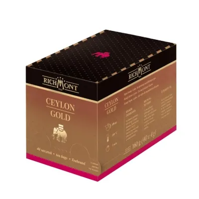 Чай черный Richmont Ceylon Gold, 40 пакетиков