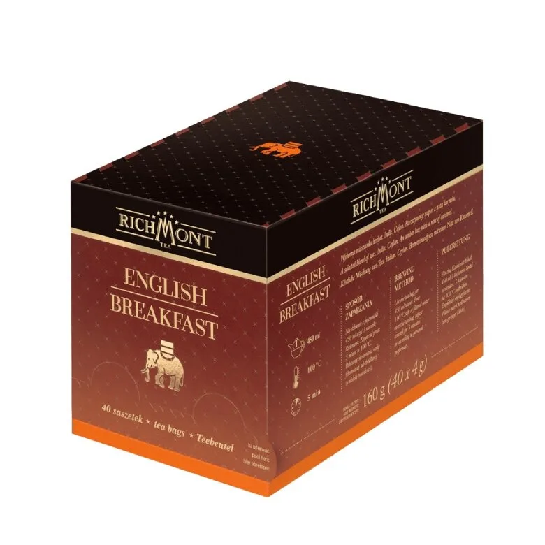 Чай черный Richmont English Breakfast, 40 пакетиков
