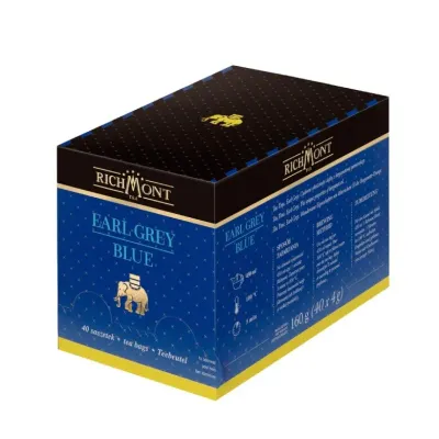 Чай черный Richmont Earl Grey Blue, 40 пакетиков