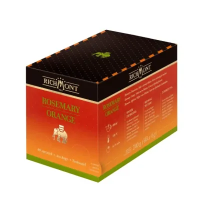 Травяной чай Richmont Rosemary Orange гибискус с розмарином, 40 пакетиков