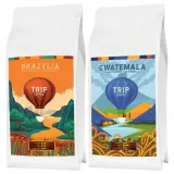 Набор кофе в зёрнах Trip Coffee Бразилия и Гватемала, 2х1 кг — фото 1