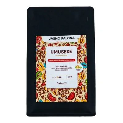 Кофе в зёрнах Salvatti Umuseke светлой обжарки 250 г