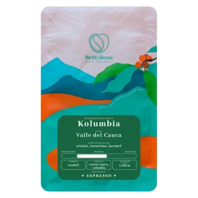 Кофе в зёрнах BeMyBean Колумбия Валье-дель-Каука 1кг