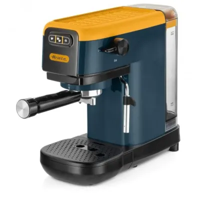 Кофеварка рожковая Ariete Smart Slim Espresso 1399/16 Mango Yellow, желтая