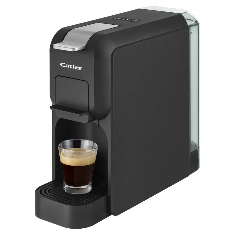 Капсульная кофемашина Catler ES 703 Porto Black с 3 адаптерами