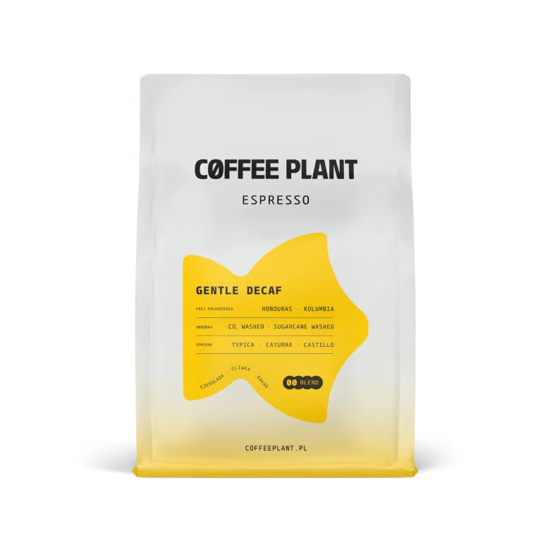Кофе в зёрнах Coffee Plant Gentle Decaf Espresso 250 г